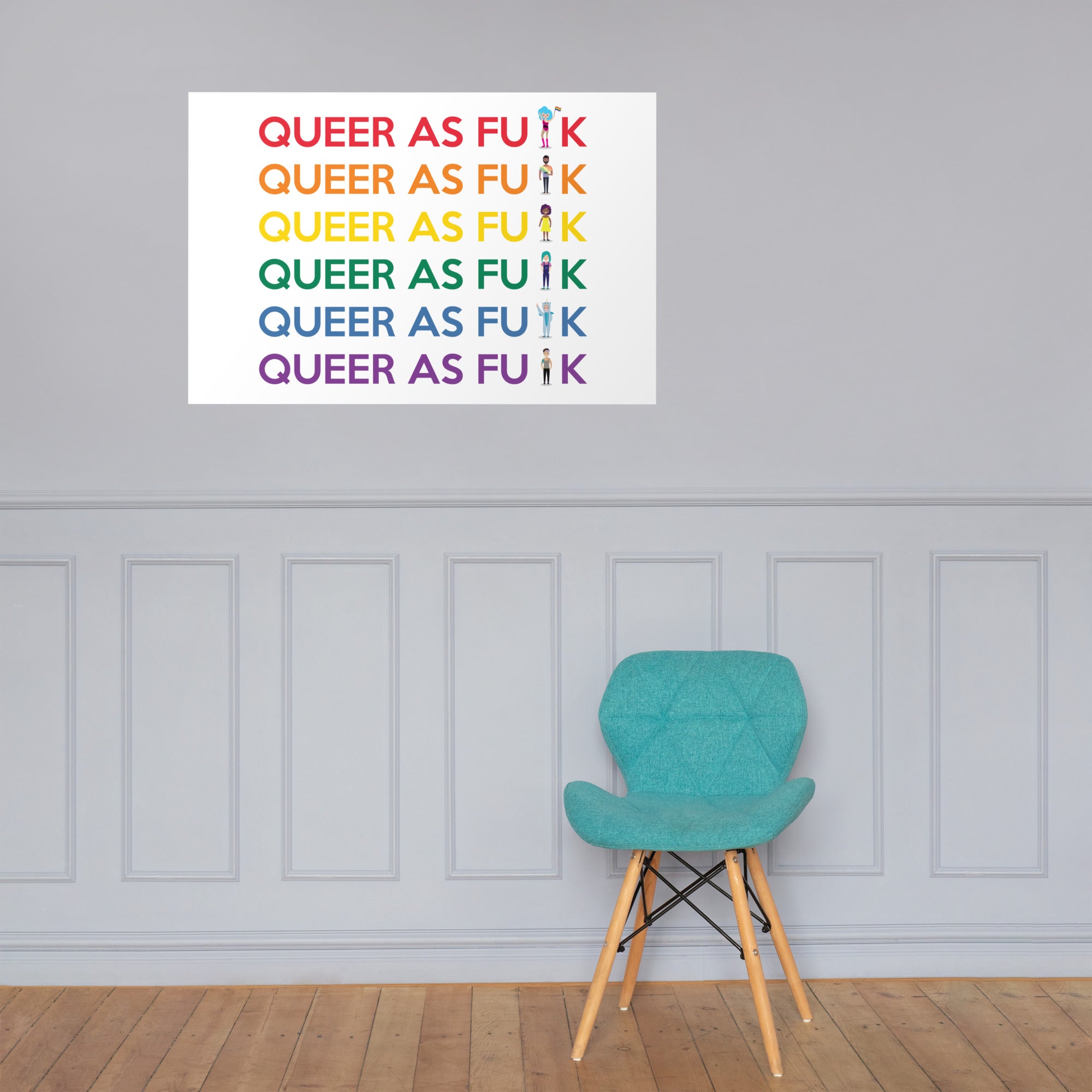 Queer As Fu#k Poster