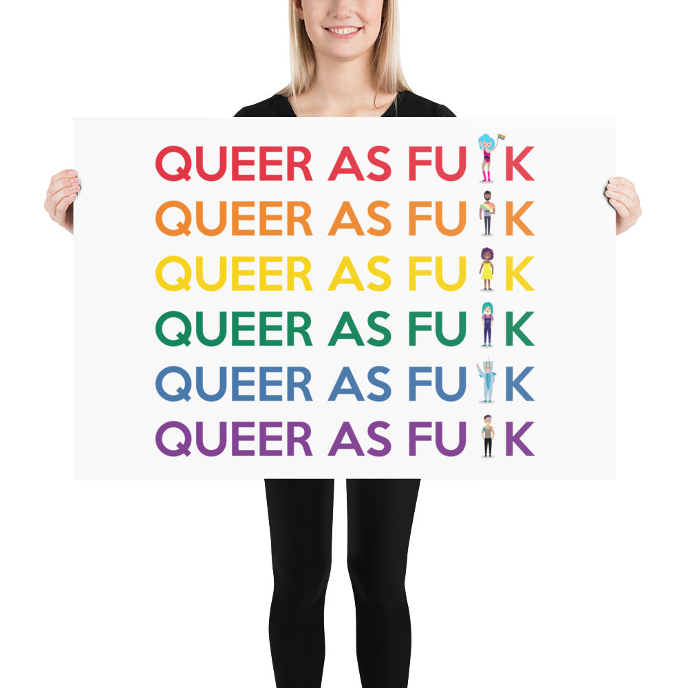 Queer As Fu#k Poster