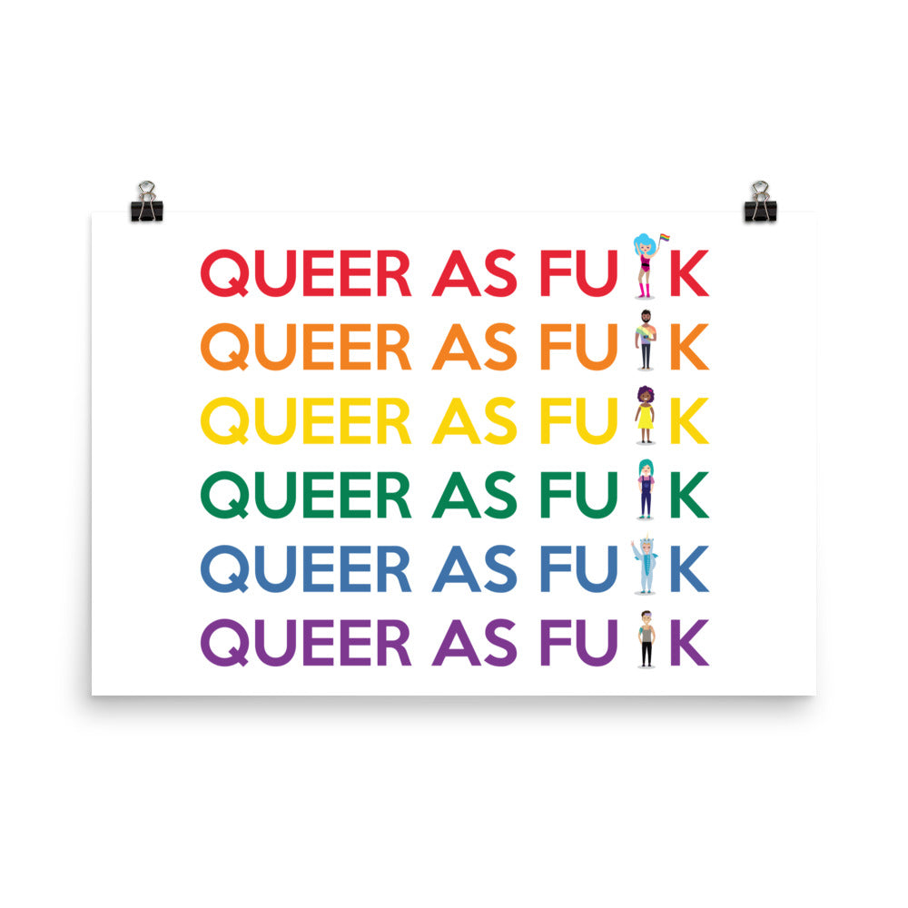 Queer As Fu#k Poster