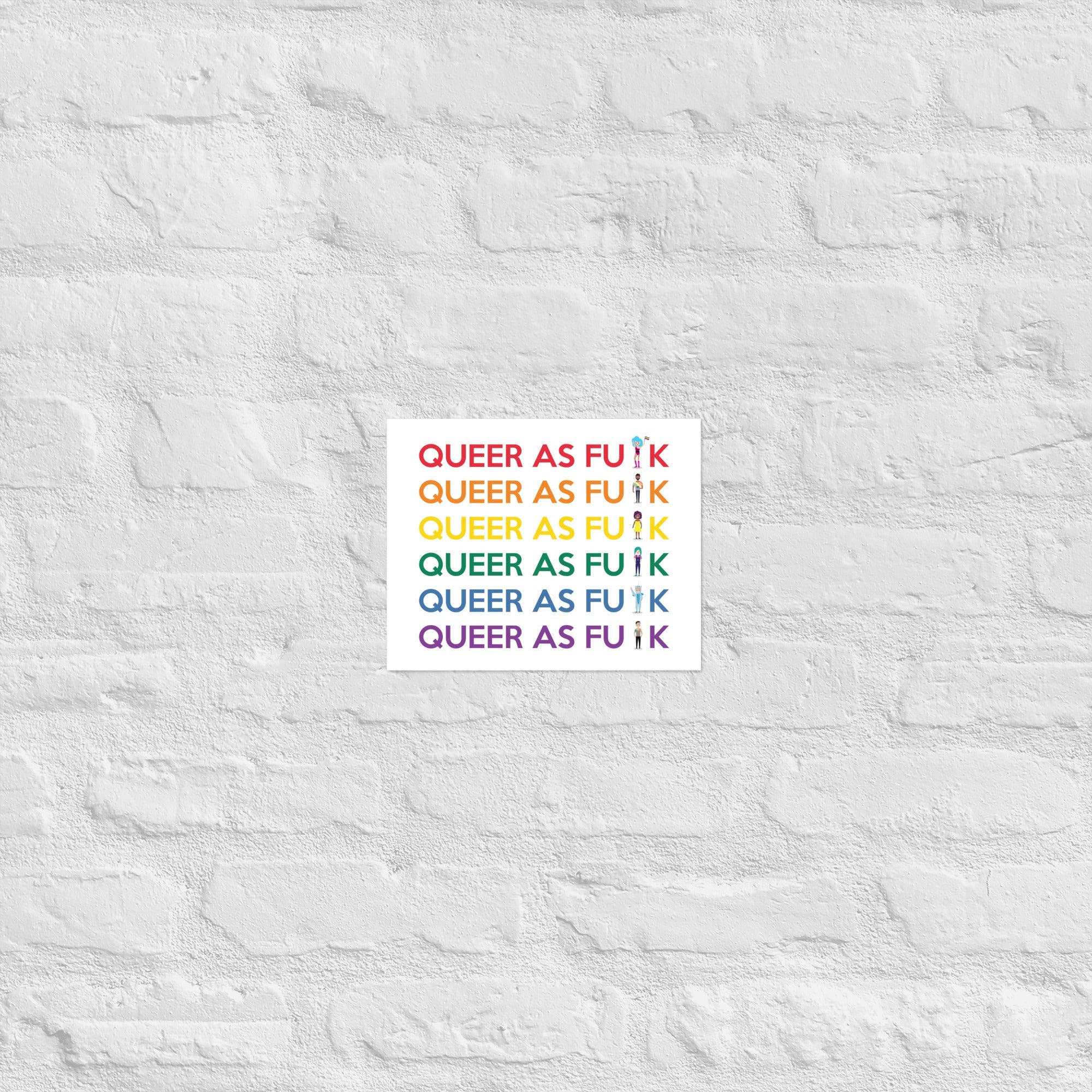 Queer As Fu#k Poster