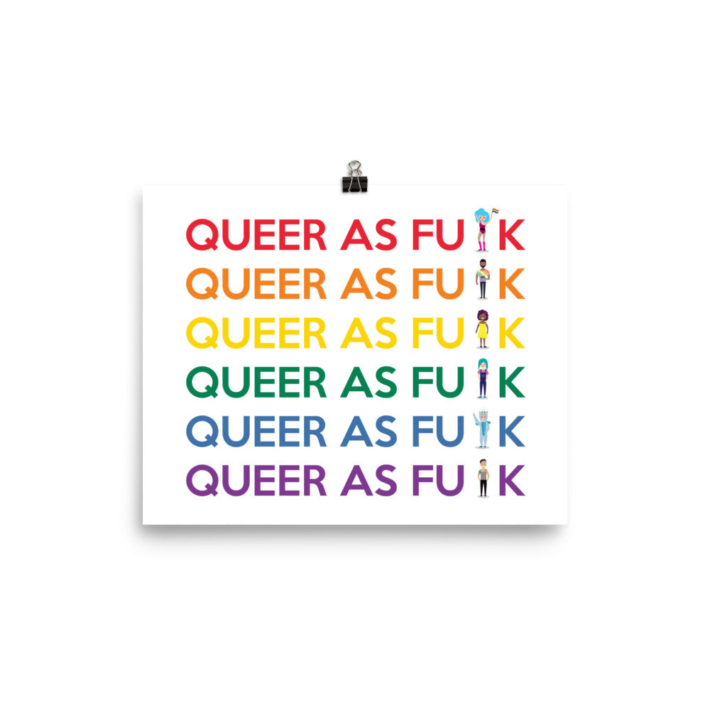 Queer As Fu#k Poster