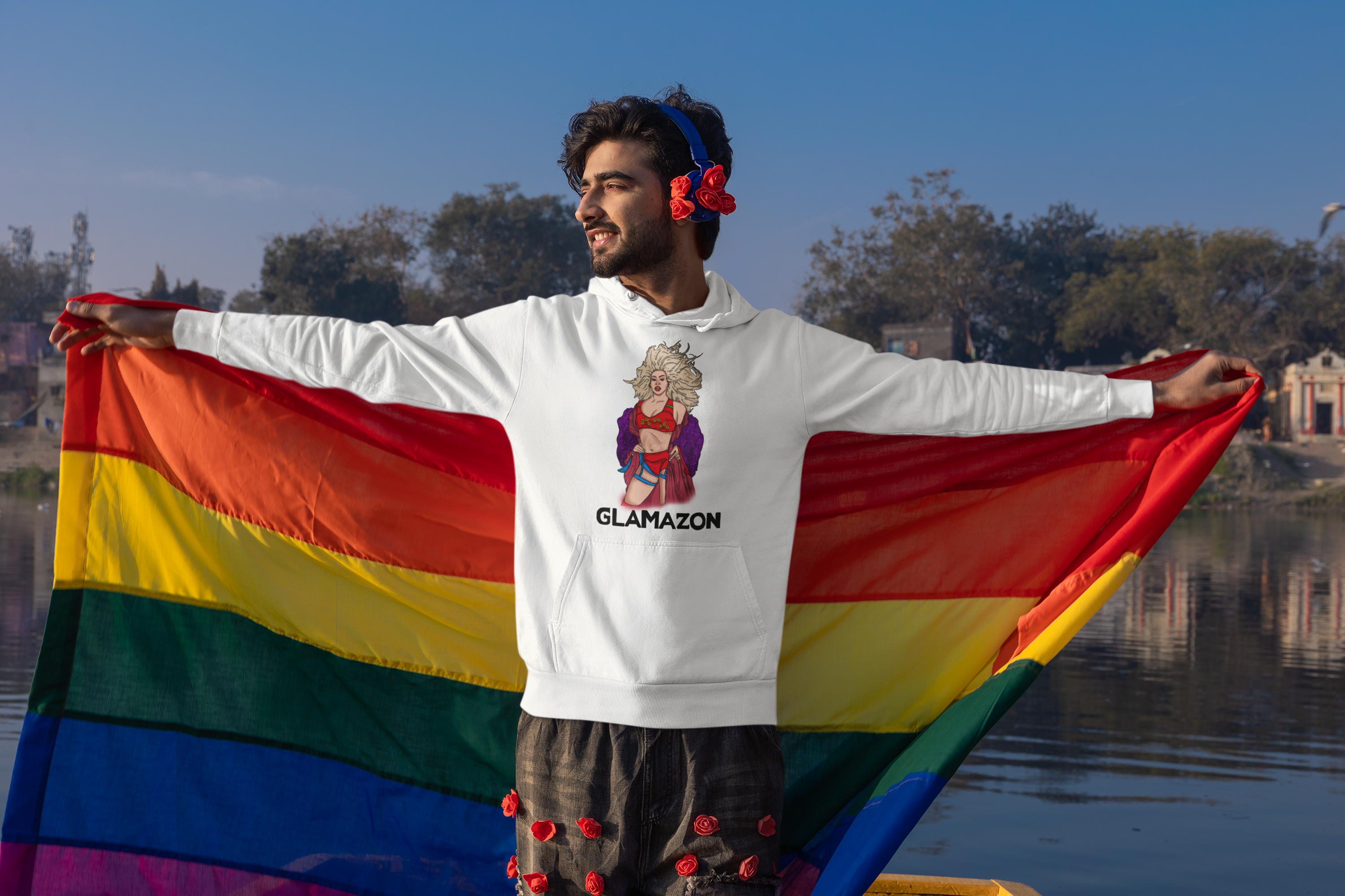 Glamazon Unisex Hoodie