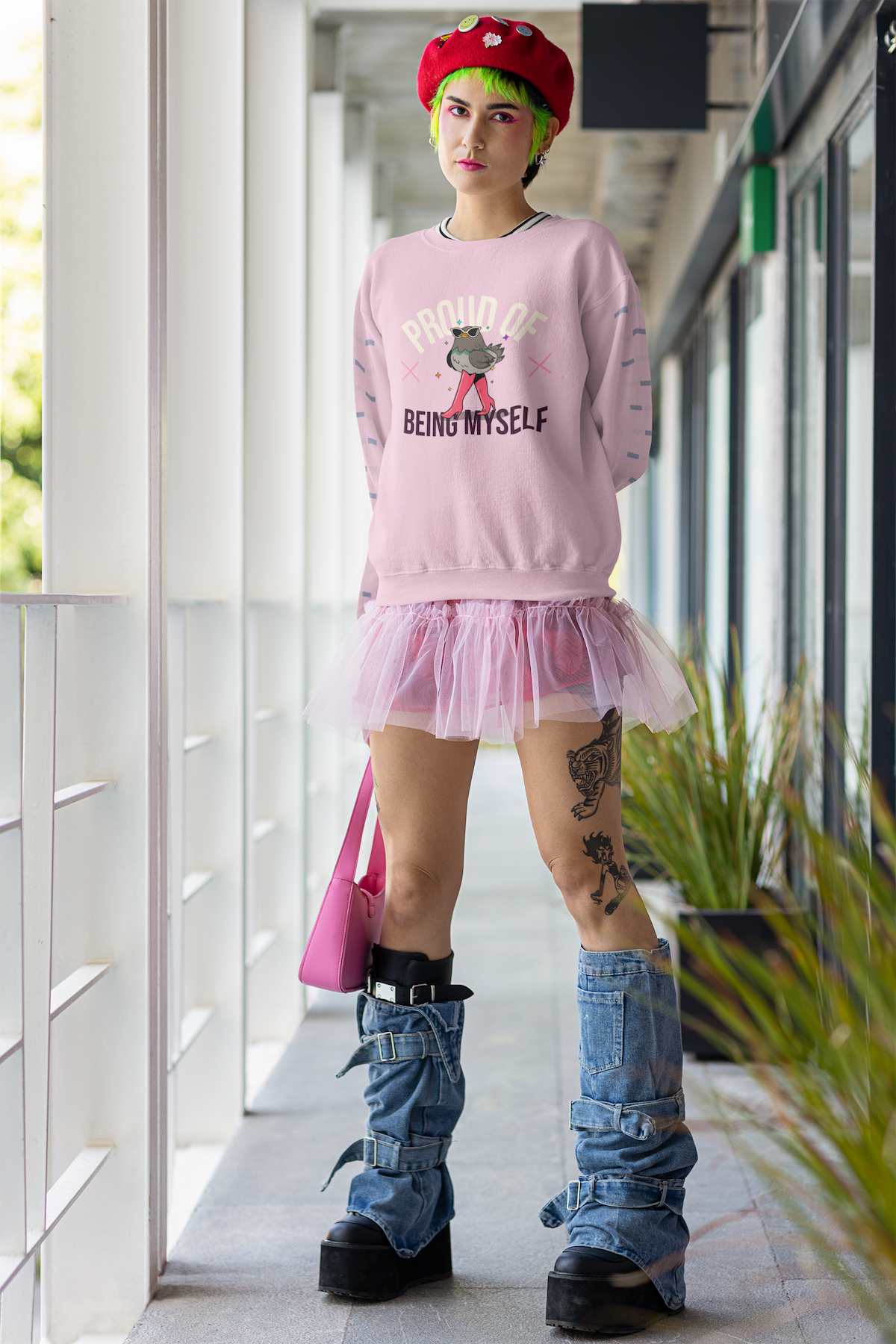 Proud Of Being Myself Unisex Sweatshirt