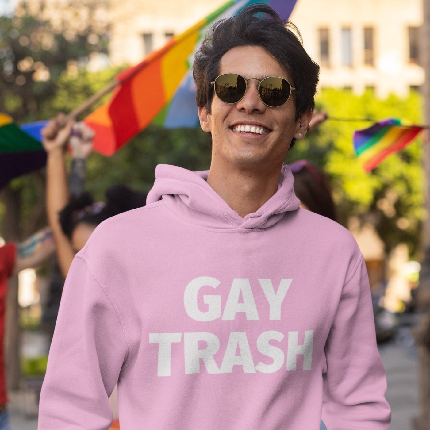 Gay Trash Unisex Hoodie