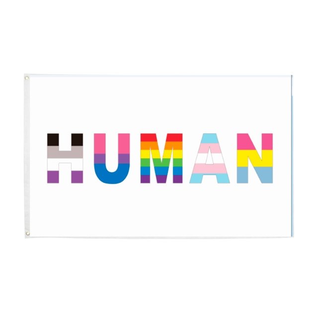 HUMAN LGBT Pride Flag - The RainbowBoys
