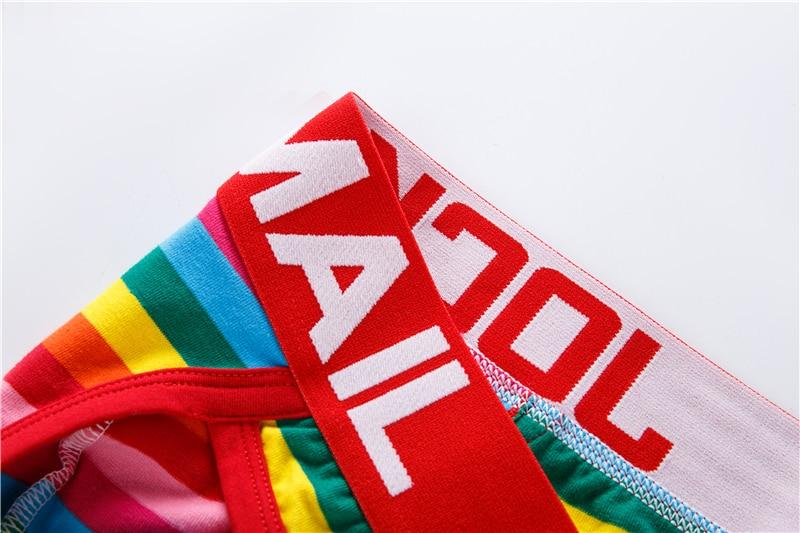 Jockmail Striped Briefs - The RainbowBoys