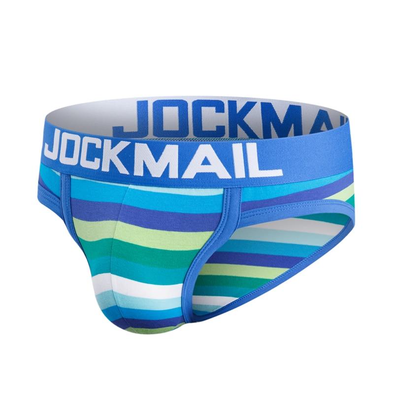 Jockmail Striped Briefs - The RainbowBoys
