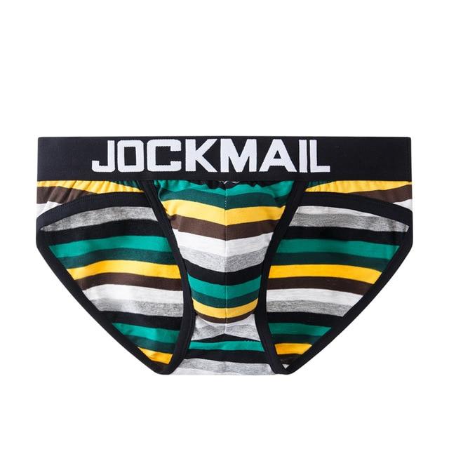 Jockmail Striped Briefs - The RainbowBoys