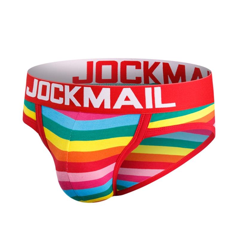 Jockmail Striped Briefs - The RainbowBoys