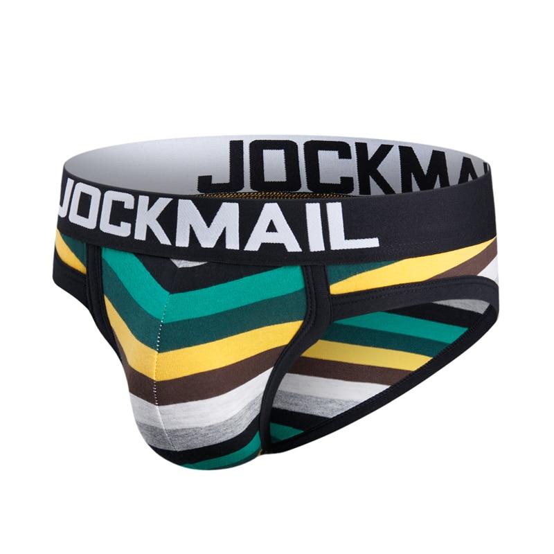 Jockmail Striped Briefs - The RainbowBoys