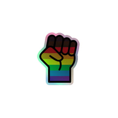 BLM LGBT Resist Holographic Stickers