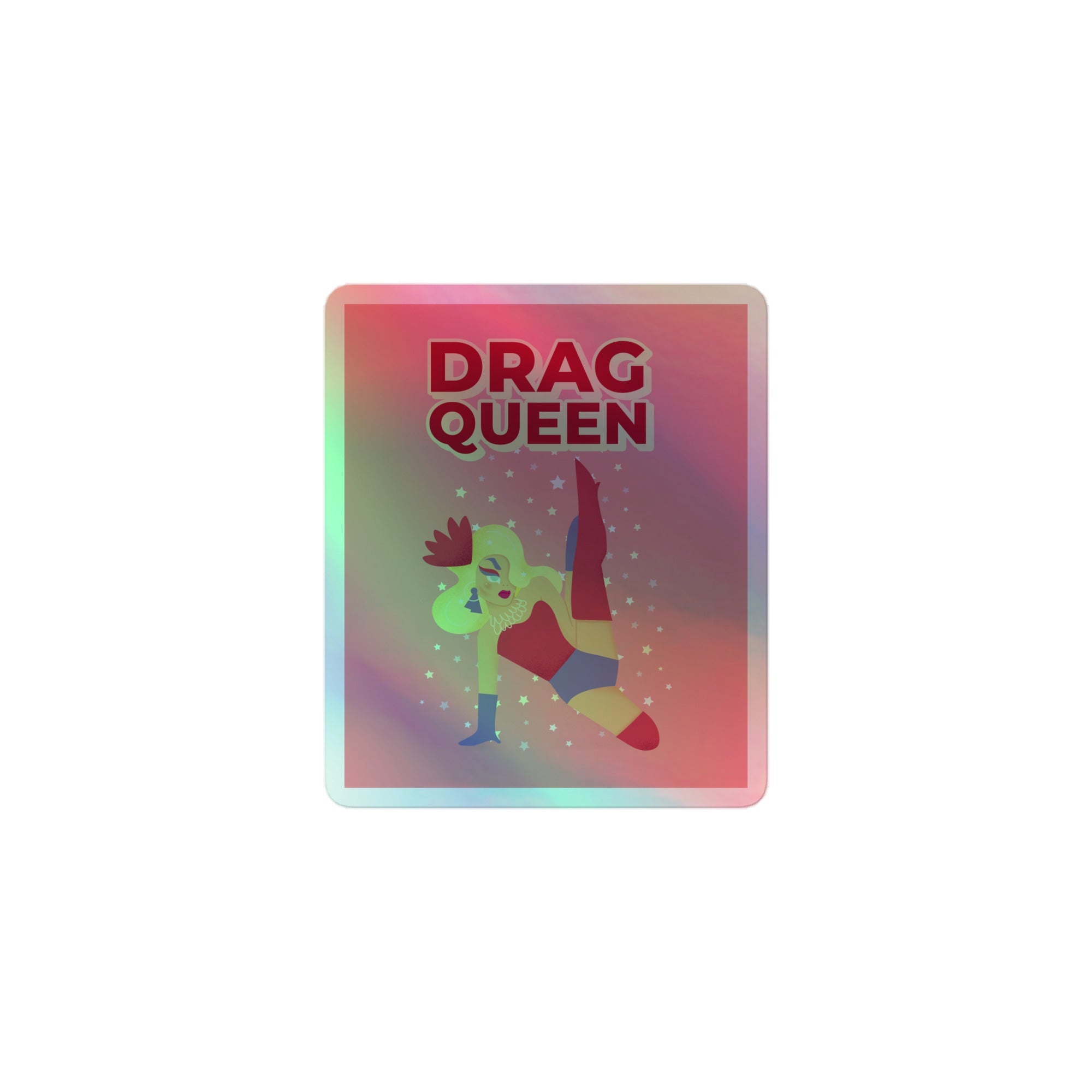 Drag Queen Holographic Stickers