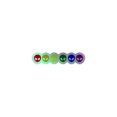 Gay Alien Holographic Stickers