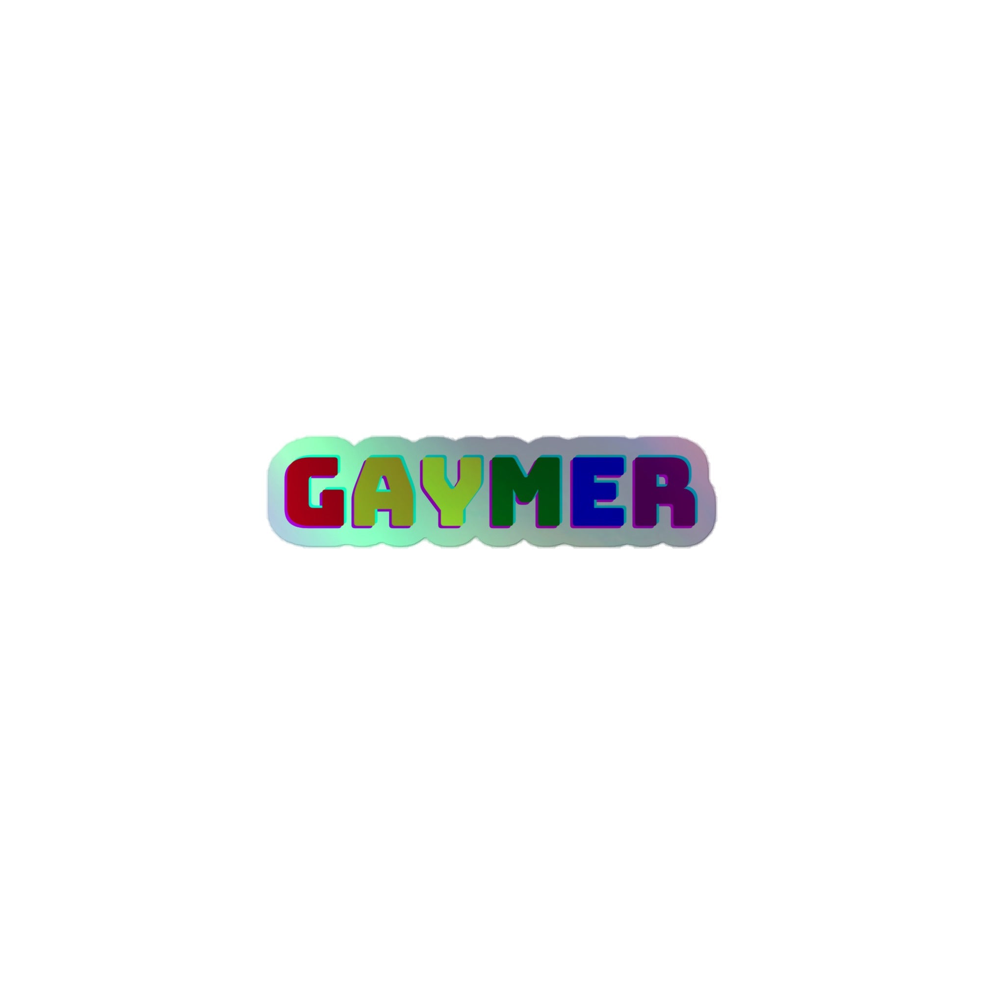 Gaymer Holographic Stickers