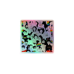 LGBT Pride Holographic Stickers