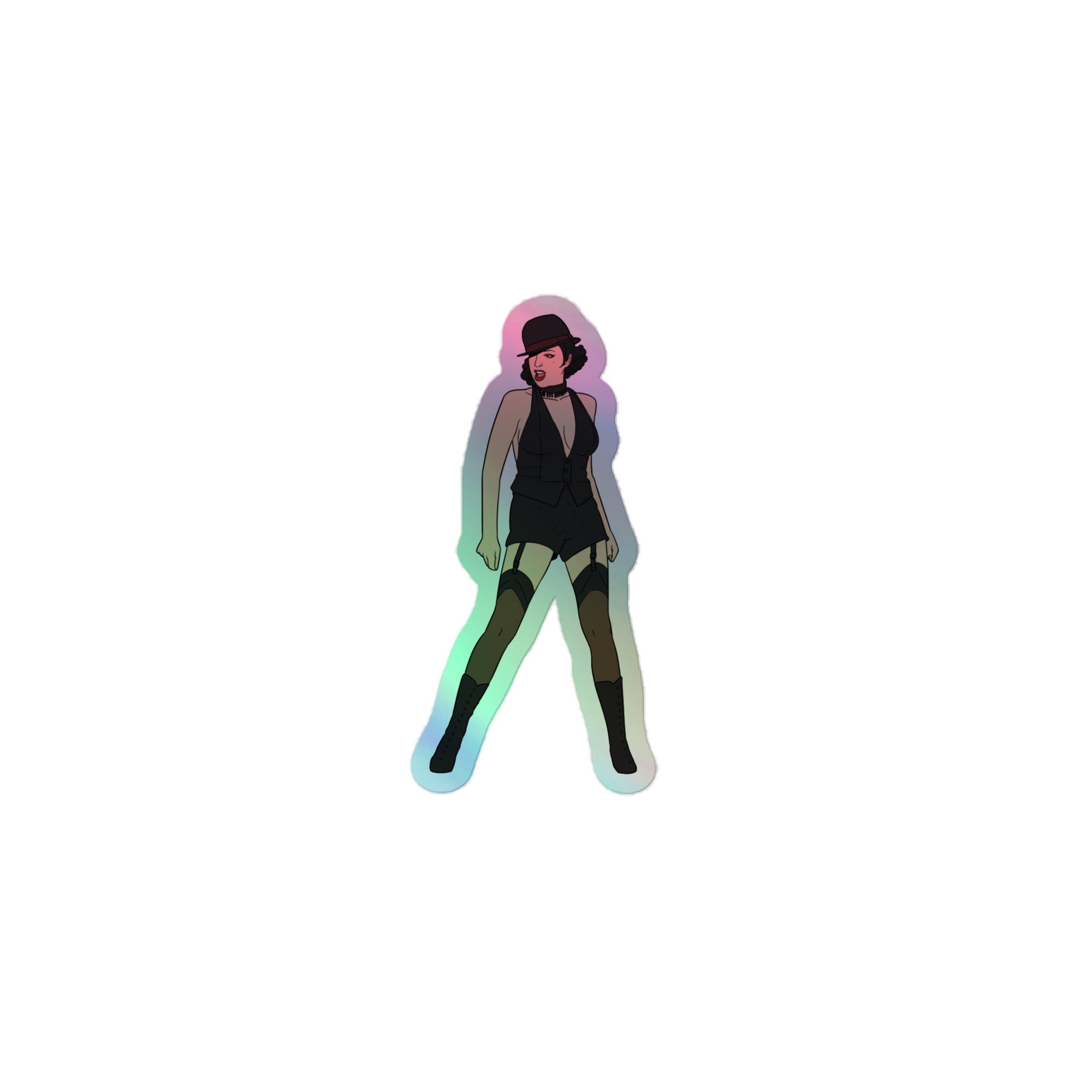 Liza Minnelli Holographic Stickers