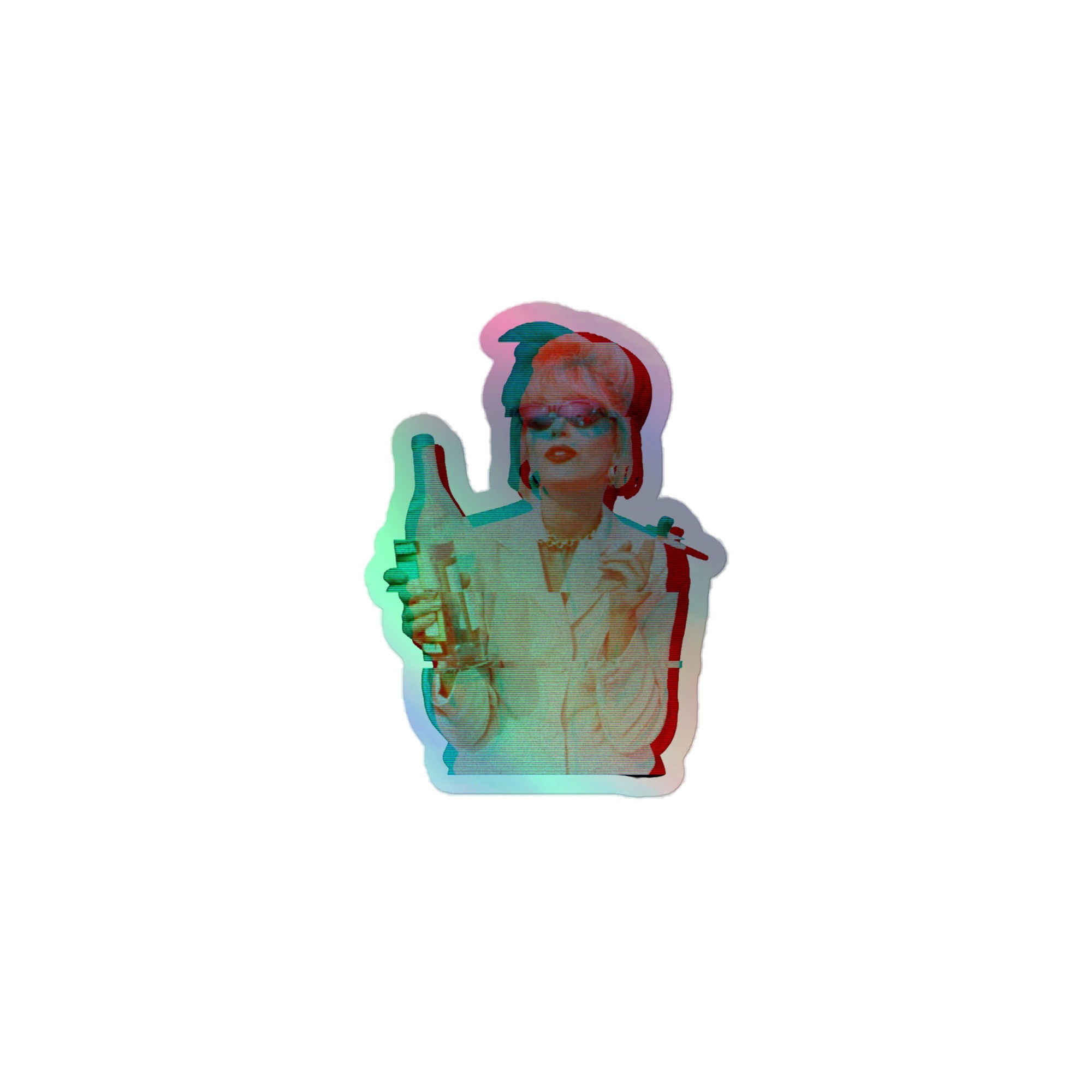 Patsy Stone Absolutely Fabulous Holographic Stickers