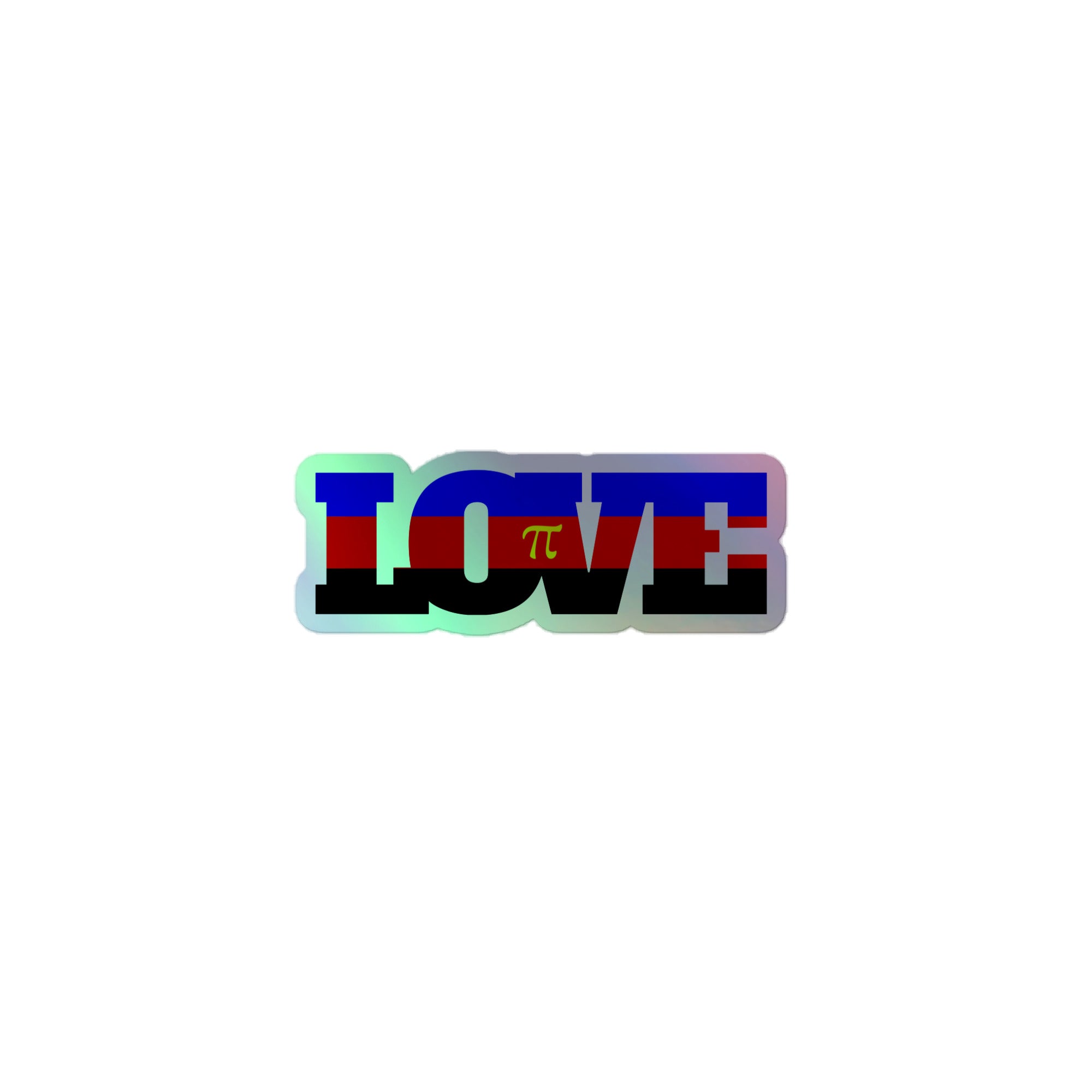 Polyamory Love Holographic Stickers