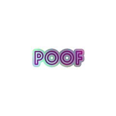 Poof Holographic Stickers