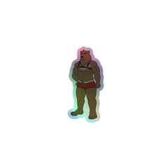 Gay Bear Holographic Stickers