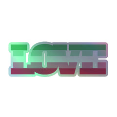 Abrosexual Pride Holographic Stickers