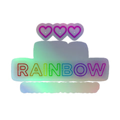 Be Yourself Holographic Stickers