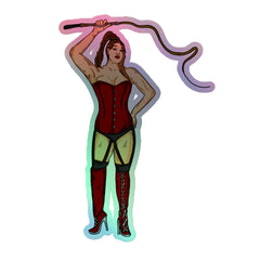Dominatrix Holographic Stickers