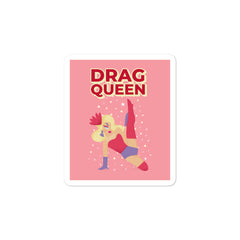 Drag Queen Bubble-Free Stickers