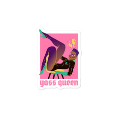 Yass Queen Bubble-Free Stickers