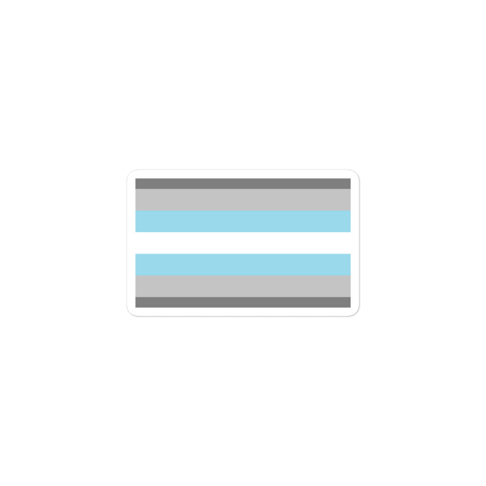 Demiboy Flag Bubble-Free Stickers