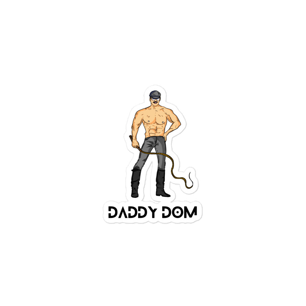 Daddy Dom Bubble-Free Stickers