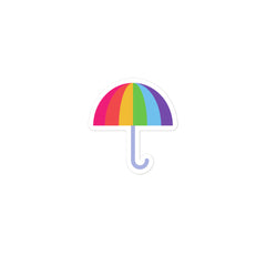 Gay Umbrella Bubble-Free Stickers