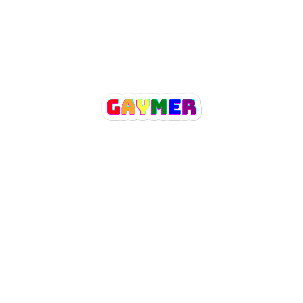 Gaymer Bubble-Free Stickers