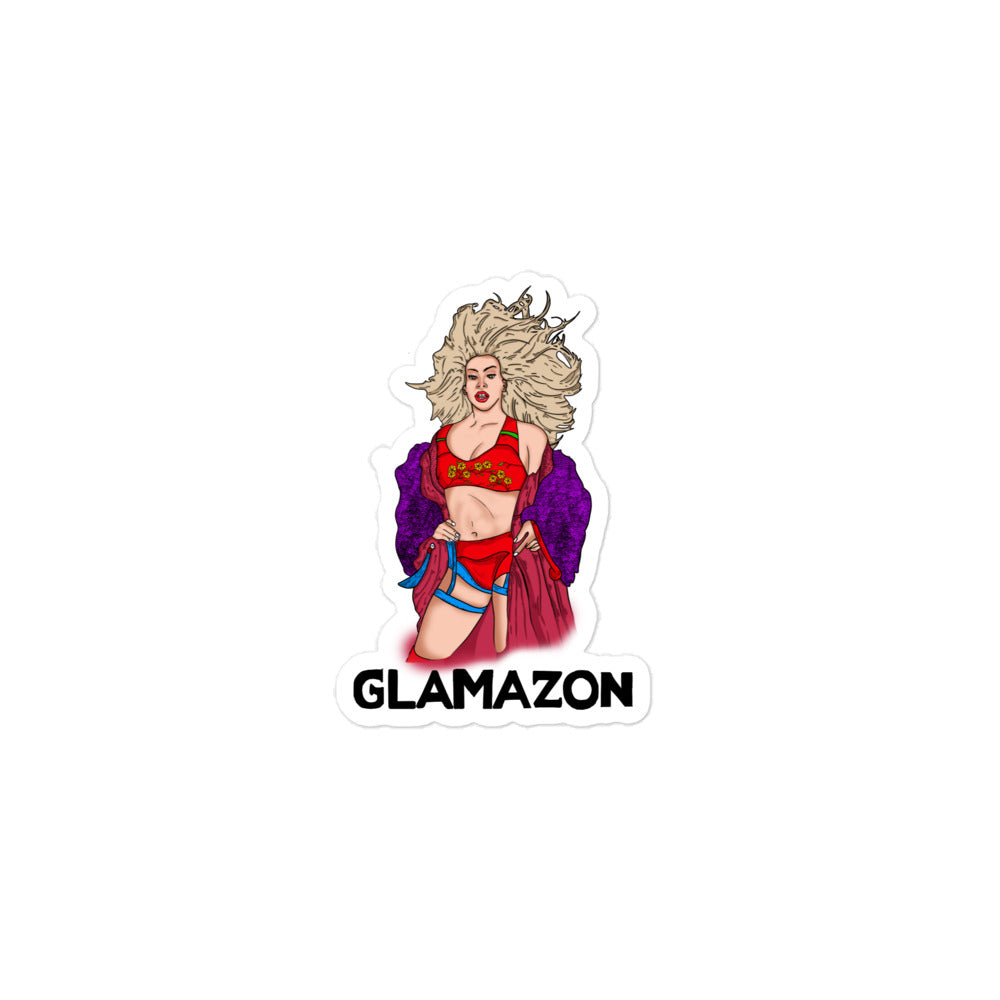 Glamazon Bubble-Free Stickers