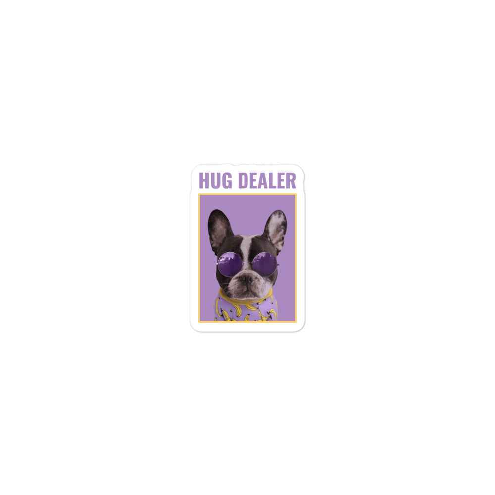 Hug Dealer Bubble-Free Stickers