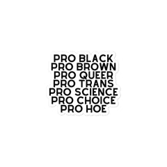 Pro Hoe Bubble-Free Stickers