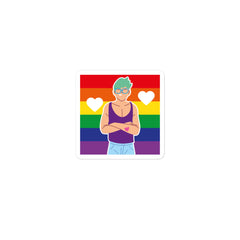 Queer Love Bubble-Free Stickers
