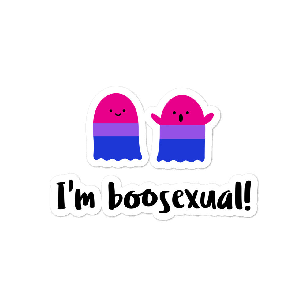 I'm Boosexual Bubble-Free Stickers