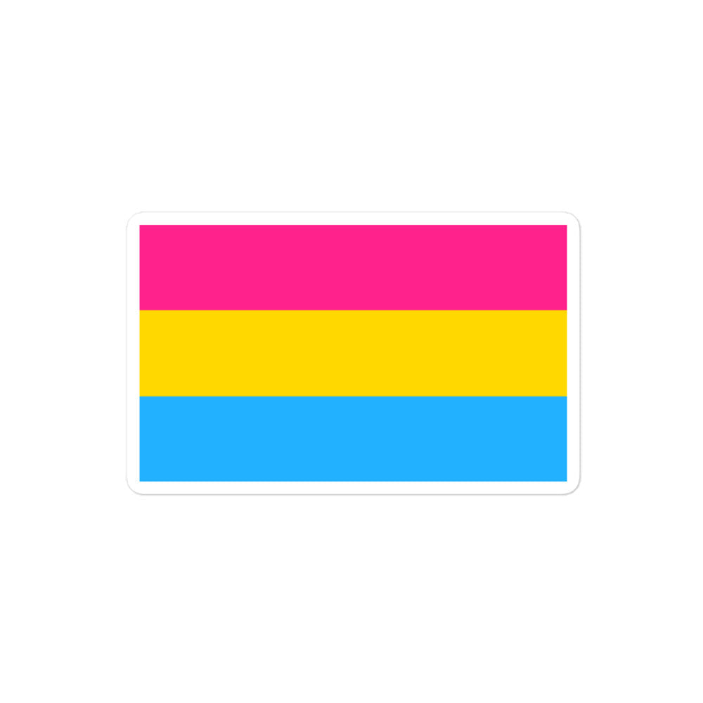 Pansexual Bubble-Free Stickers