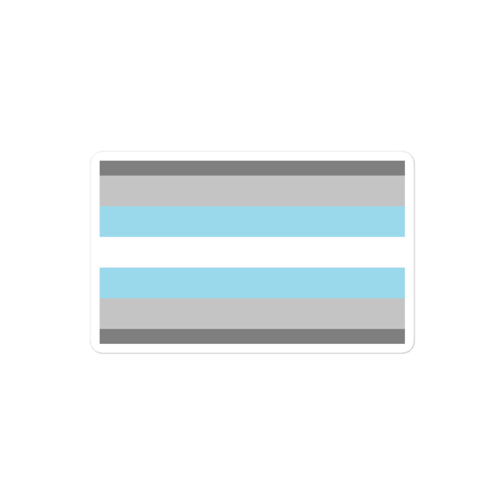 Demiboy Flag Bubble-Free Stickers