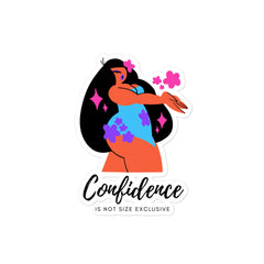 Body Confidence Bubble-Free Stickers