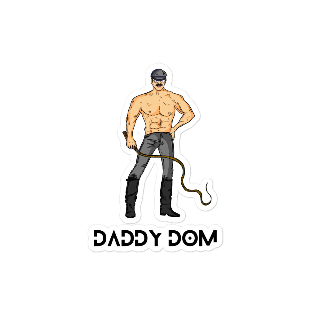Daddy Dom Bubble-Free Stickers