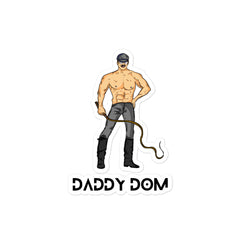 Daddy Dom Bubble-Free Stickers