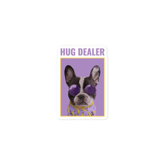 Hug Dealer Bubble-Free Stickers