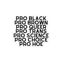 Pro Hoe Bubble-Free Stickers