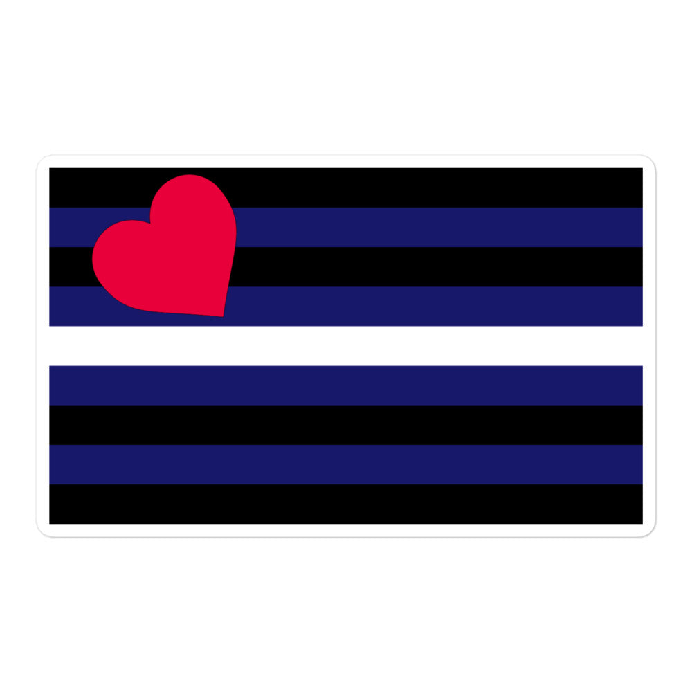 Leather Pride Bubble-Free Stickers