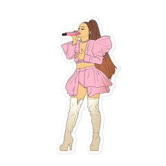 Ariana Grande Bubble-Free Stickers