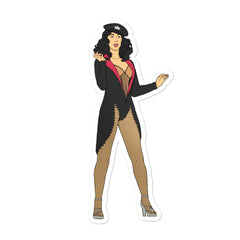Cher Burlesque Bubble-Free Stickers