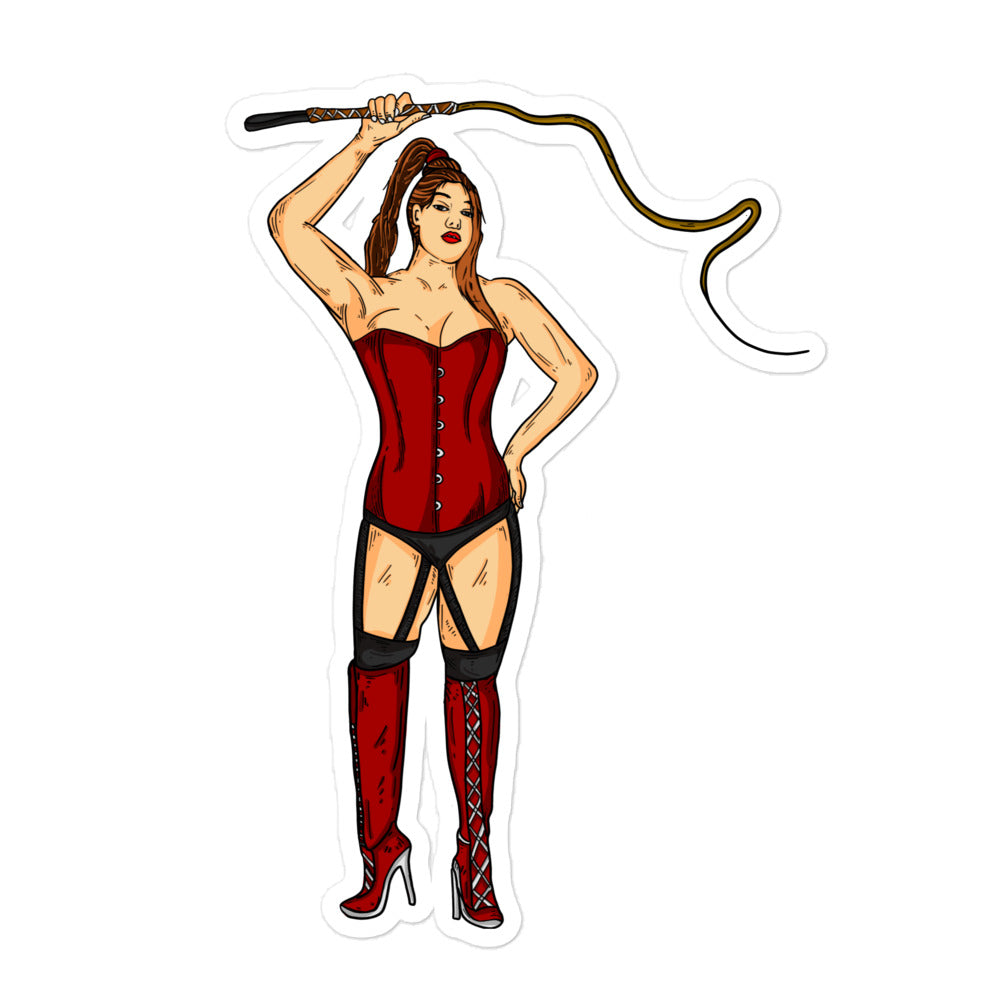 Dominatrix Bubble-Free Stickers