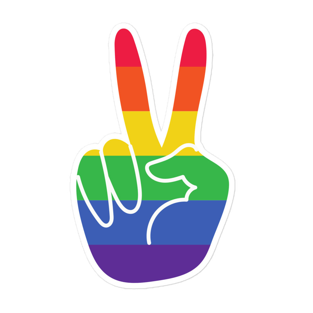 Gay Bubble-Free Stickers